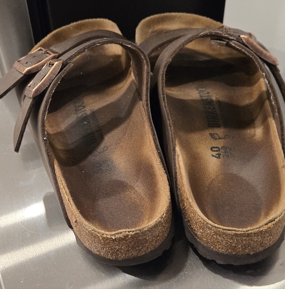 Brown Birkenstock Sandals with Buckles - Picture 6 of 7